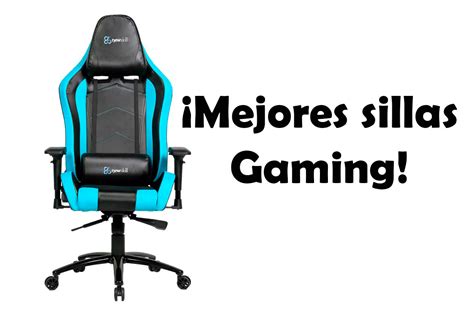 mejores sillas gaming del mercado.